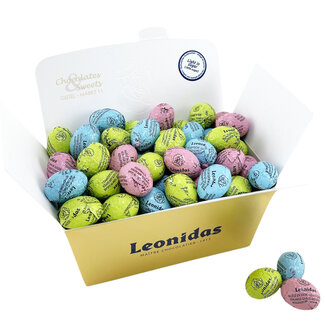 Leonidas petits Oeufs de Pâques allégés en sucre 500g