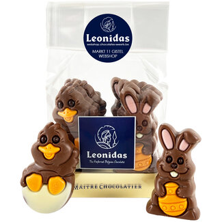 Leonidas Bag Mini Chick & Easter Bunny (10)