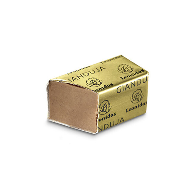 Leonidas Zakje met 3 Gianduja's - Smeuïge hazelnootpraliné