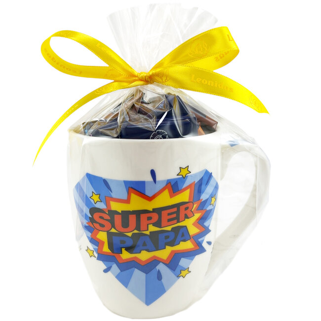 Tasse 'SUPER PAPA' Napolitains 250g