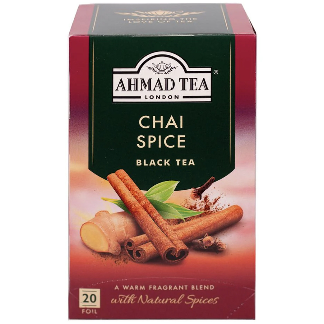Ahmad Exclusive Quality Chai Spice Black Loose Tea 100g X 6 Boxes
