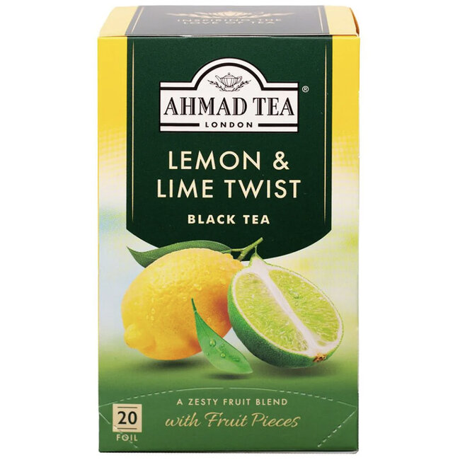 Ahmad Tea Doos Citroen & Limoen Twist (20 theezakjes)