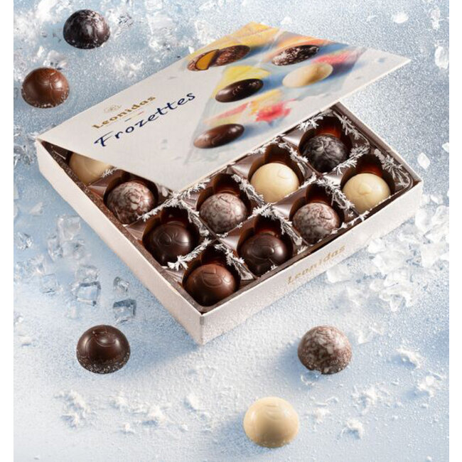 Leonidas 16 Frozettes - IJskoude fruitpralines