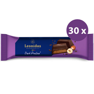 Leonidas Riegel Dunkle - Nougat & Haselnuss 50g VORTEILSPACK (30)