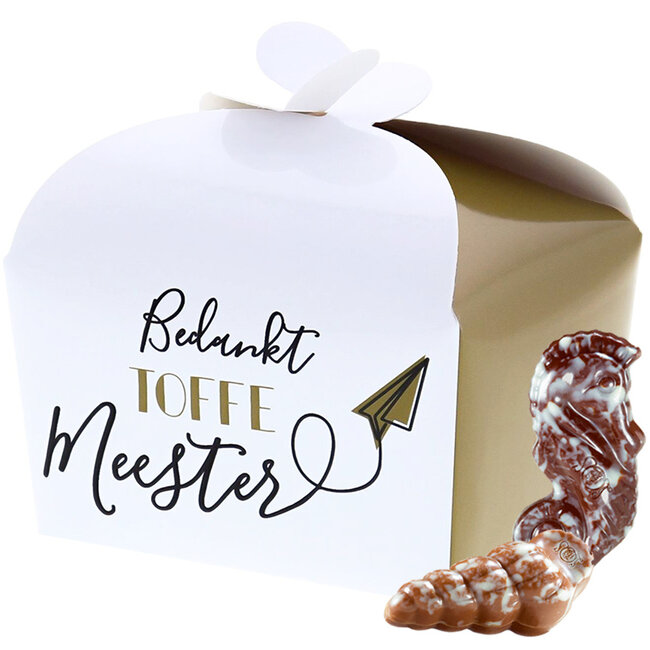 Leonidas Gift box 'Bedankt toffe meester' Seashells 300g