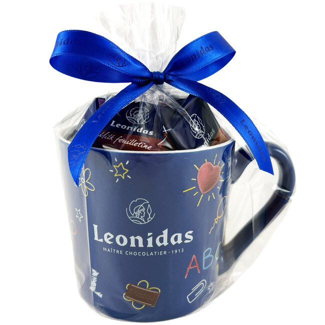 Leonidas Tasse bleu 'ABC' Napolitains 250g