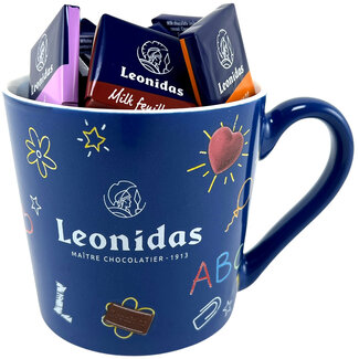 Leonidas Blaue Tasse 'ABC' Napolitains 250g