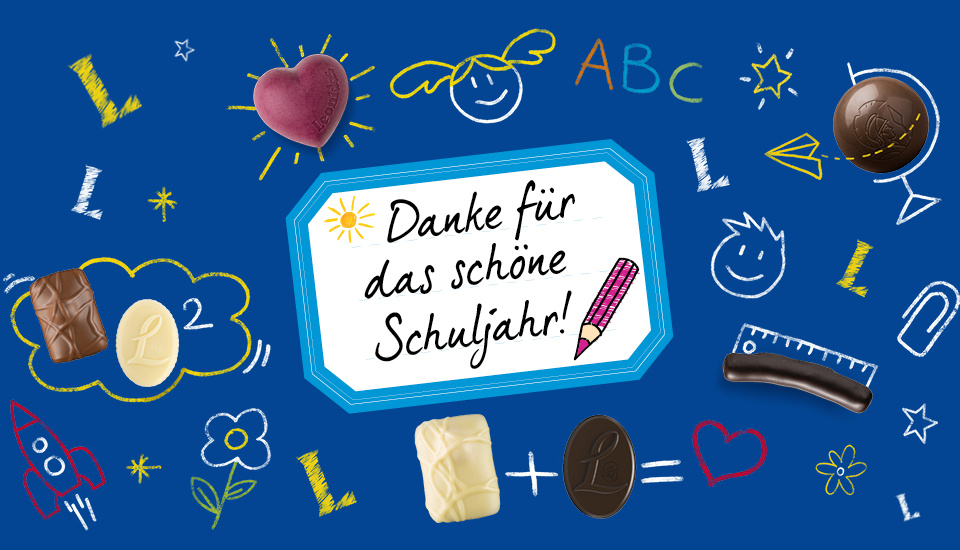 Das Schuljahr mit einer schokoladigen Note beenden!