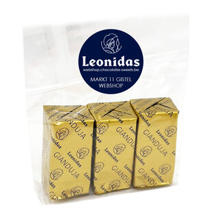 Leonidas Cello bag 3 x Gianduja