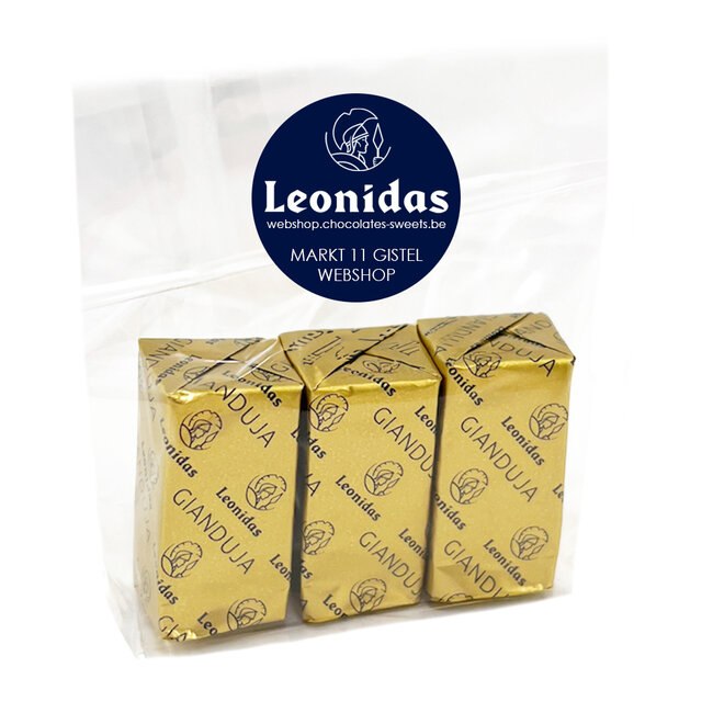 Leonidas Tüte mit 3 Stück Gianduja