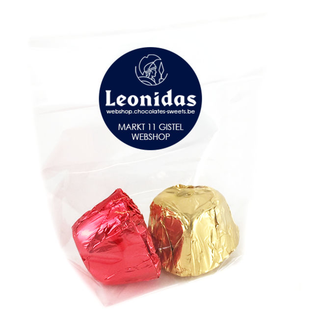 Leonidas Tüte mit 2 Pralinen
