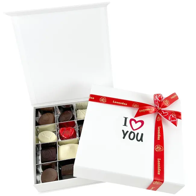Leonidas Coffret cadeau (I love You) 16 Pralines