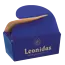 Leonidas Vlinderdoosje (blauw) met 3 pralines/bonbons