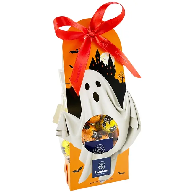Leonidas Sachet fantôme 24 Boules d'Halloween