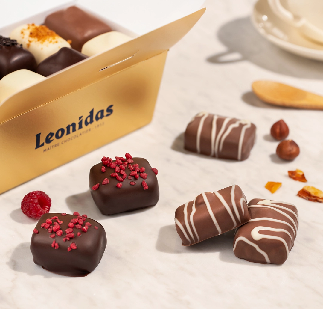 Onze collectie van 8 Manon-pralines, waaronder 2 nieuwigheden!