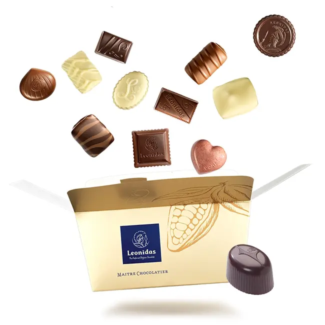 Leonidas Chocolates Tin Box 500g - Premium Selection