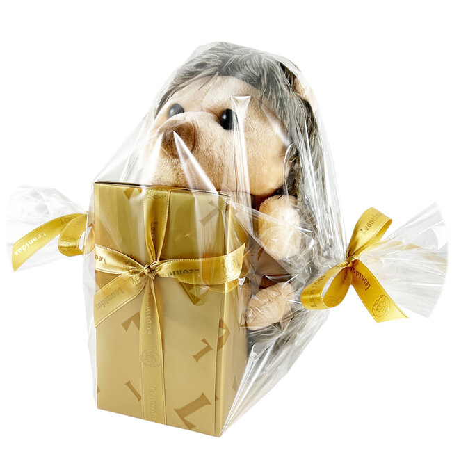 Hérisson (peluche) + Chocolats d'automne 350g