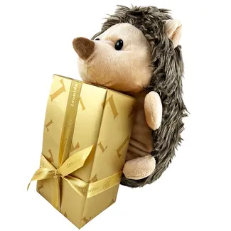 Hérisson (peluche) + Chocolats d'automne 350g