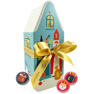 Leonidas Maison de Saint-Nicolas (métal) Billes de Saint-Nicolas 500g