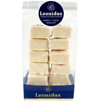 Leonidas Marshmallows White/Raspberry (10)