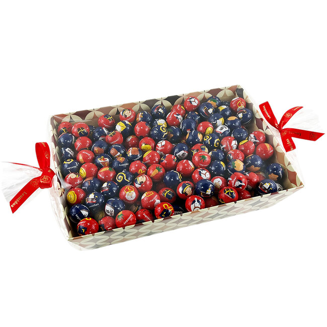 Leonidas Traktatiemand Sinterklaas chocoladeballetjes 3kg