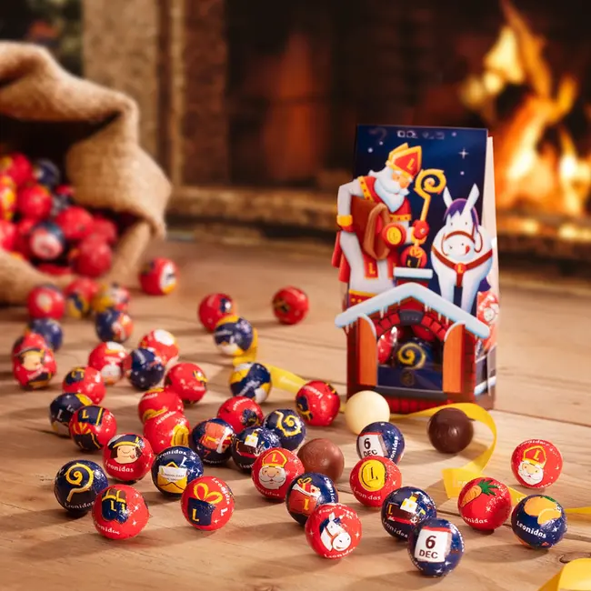 Leonidas Geschenkkorb Nikolauskugeln 4kg