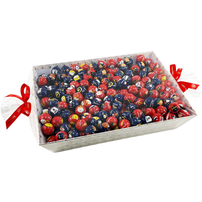 Leonidas Traktatiemand Sinterklaas chocoladeballetjes 4kg