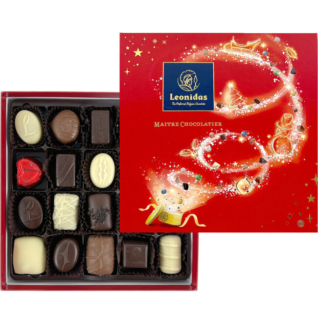 Leonidas Weihnachtsbox - 40 Pralinen