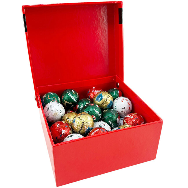 Leonidas Weihnachts Box - 35 Festliche Schokokugeln
