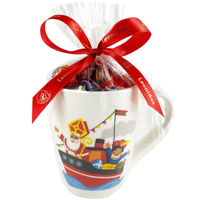 Leonidas Mug Saint Nicholas - 22 Chocolate balls
