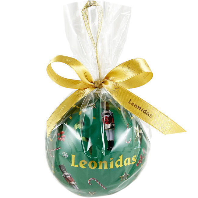 Leonidas Boule de Noël verte (étain) 24 Boules de fête