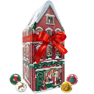 Leonidas Metal house - 80 Celebration balls