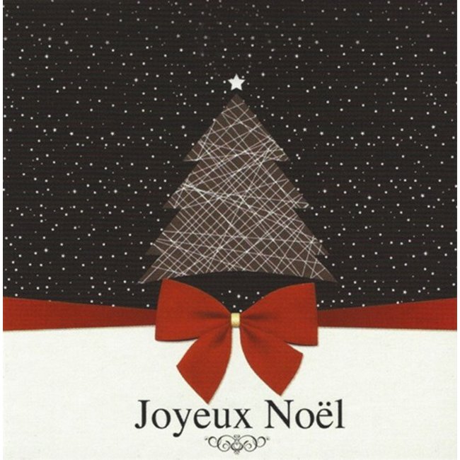 Greeting Card 'Joyeux Noël' (7x7cm)