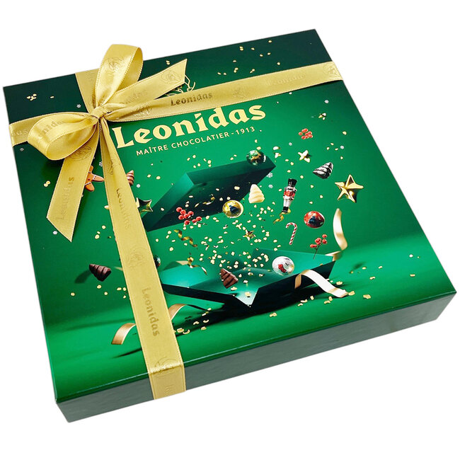 Leonidas Christmas box (red) 20 Christmas chocolates