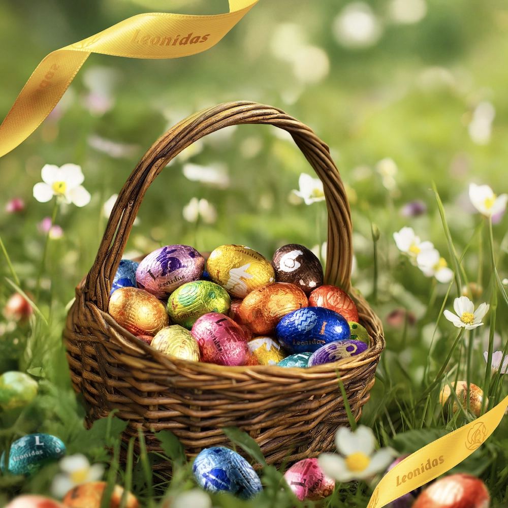 Delicious Leonidas Small Easter Eggs - Premium Belgian Chocolate