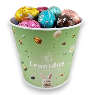 Leonidas Easter pot (zinc) 33 small Easter eggs