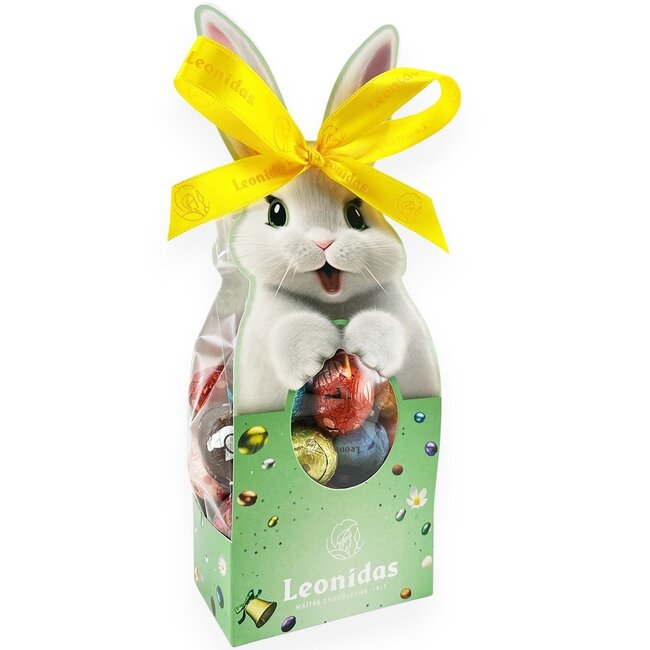 Leonidas Easter bunny bag with 28 Easter eggs