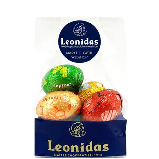 Leonidas Cello bag (XS) 6 small Easter Eggs