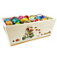 Leonidas Wooden basket with 50 small Easter eggs