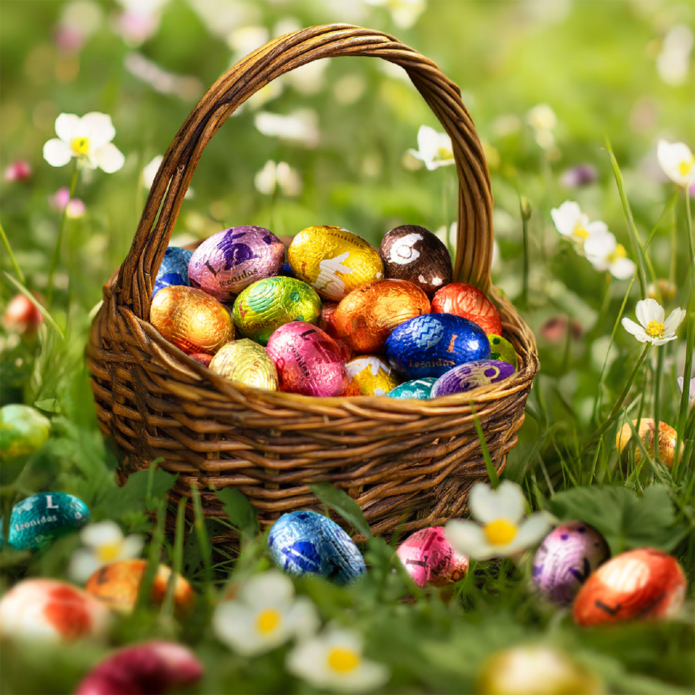 the 22 small Easter eggs of Leonidas 2026