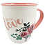 Porzellanbecher 'With Love'