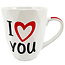 Tasse à café 'I LOVE YOU'