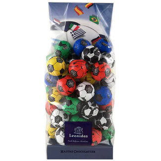 Leonidas 50 Ballons de foot en chocolat