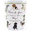 Tin box (Thank You - Dog) Vanilla Fudge 250g