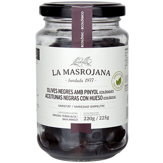 Black Empeltre (organic) olives 220g