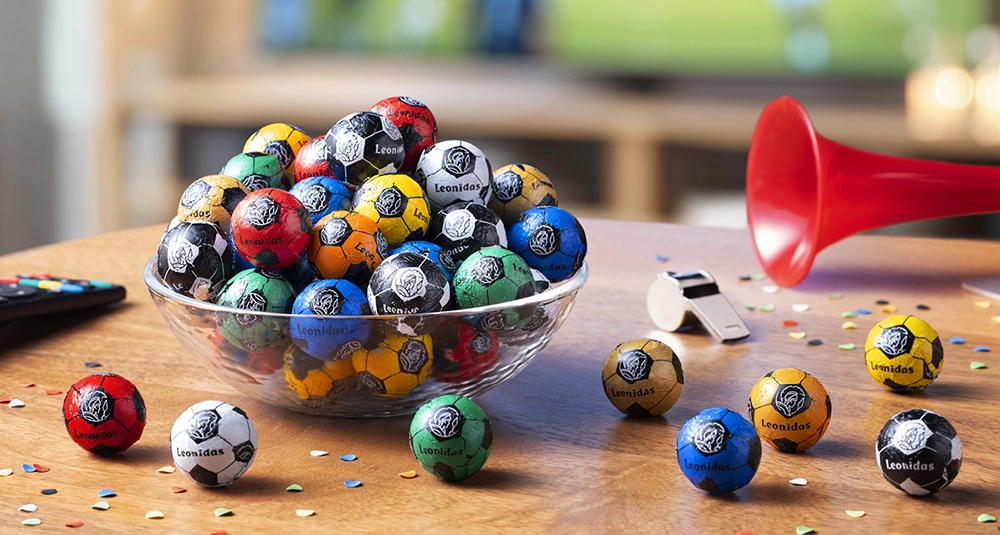 Onze chocoladevoetballetjes: een team vol sterspelers!