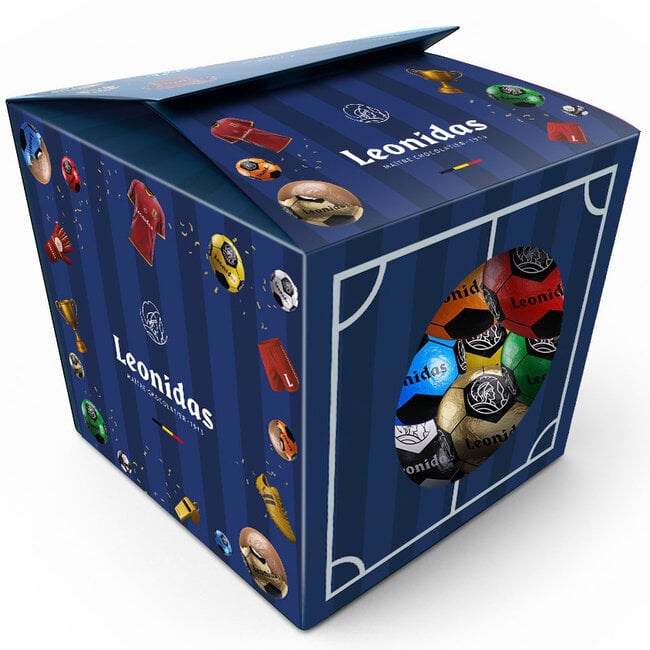 Leonidas 54 Chocolate Footballs Supporter's Box