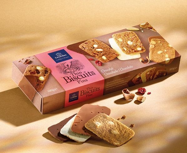 Exquisites Sortiment von Keksen und feinem Gebäck