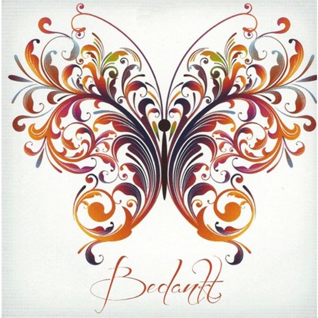 Carte de voeux 'Bedankt' (7x7cm)
