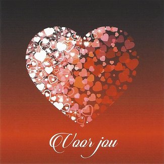 Greeting Card 'Voor jou' (7x7cm)